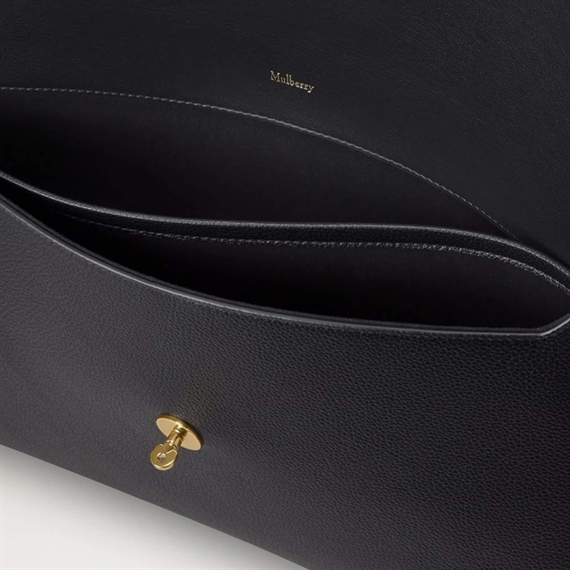 Mulberry Darley Envelope Pouch Black 